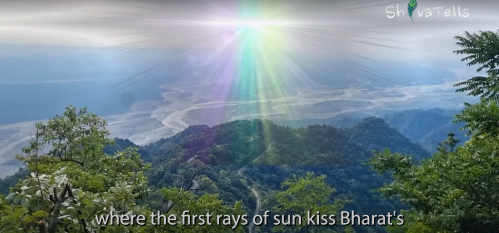 Sunrise in kaho, arunachal pradesh