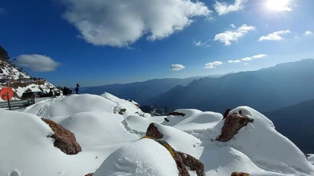 Sela Pass in Winter