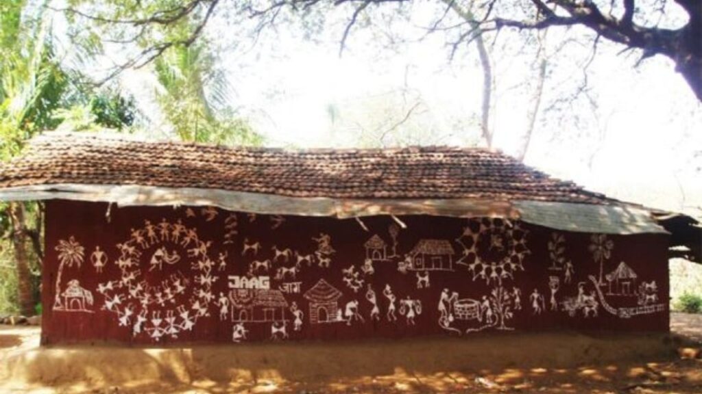 Warli Tribe home construction style